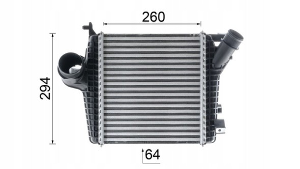 Mahle CI 221 000P Перезарядний охолоджувач повітря mahle ci 221 000p