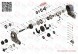 Китай 3804251950 Комплект фланців задній 27107593439 (підходить для BMW ATC350 ATC35L)