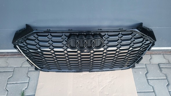 Audi OE GRILL ATRAPA CHŁODNICY AUDI RS4 B9 LIFT 2019- Решітка радіатора Audi RS4 8W0 B9 LIFT 19- 8W0853651BF BG ОРИГІНАЛ НОВА!!