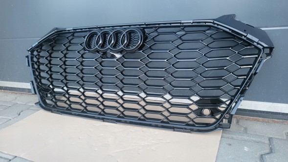 Audi OE GRILL ATRAPA CHŁODNICY AUDI RS4 B9 LIFT 2019- Решітка радіатора Audi RS4 8W0 B9 LIFT 19- 8W0853651BF BG ОРИГІНАЛ НОВА!!
