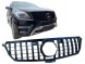 Китай A166039 Решітка радіатора Mercedes W166 ML 2013–2015 чорна, до фейсліфтингу