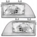 Wesem 590109-E + 590110-E MHM TUNING Фара лампа фронт fso polonez caro atu plus 1992-2002 kpl