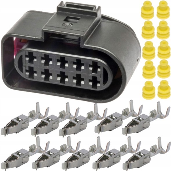 e-connectors Набір e-connectors 50 шт. 42121500/1J0973735/ZEST/50/0,5-1,0