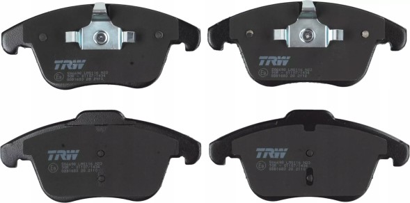TRW 2× TRW гальмівний диск передній DF6019S + Гальмівні колодки TRW GDB1683