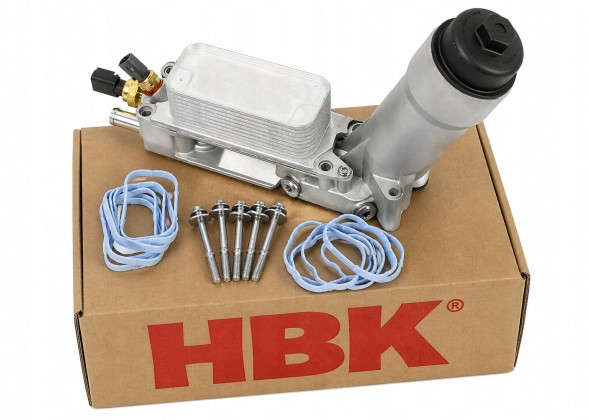 HBK HBK URCH2 Охолоджувач масла з фільтром chrysler 300c dodge journey jeep wrangler 3.6 11-