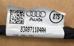 Audi OE Nowa Instalacja Wiązka Zderzaka Tył Tylnego 83A971104AH AUDI Q3 83A OEM 4xPDC 2xRADAR Нова проводка бампера заднього 83A971104AH для AUDI Q3 83A OEM