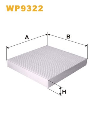 WP9322 WIX FILTERS Фільтр салону