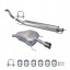 CHINA ZEST.00034 Глушники opel astra h twintop 1.6 turbo 180 к.С