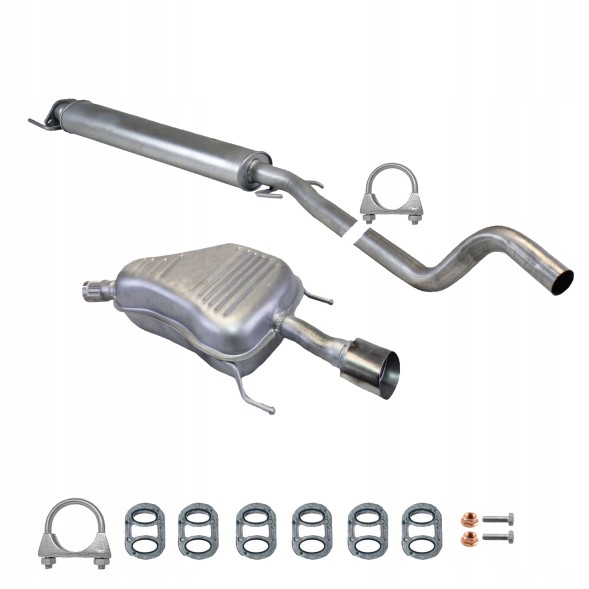 CHINA ZEST.00034 Глушники opel astra h twintop 1.6 turbo 180 к.С