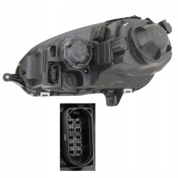 TYC 9513106E MHM TUNING Фара Передня Tyc VW Golf V 5 1K 2003-2010 Jetta 1K5 2005-2010 R