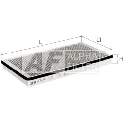 AF5094a ALPHA FILTER Фільтр салону
