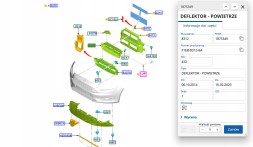 Ford OE F1EB-8312-BA Верхнє пневмокермо focus mk3 fl 2014-