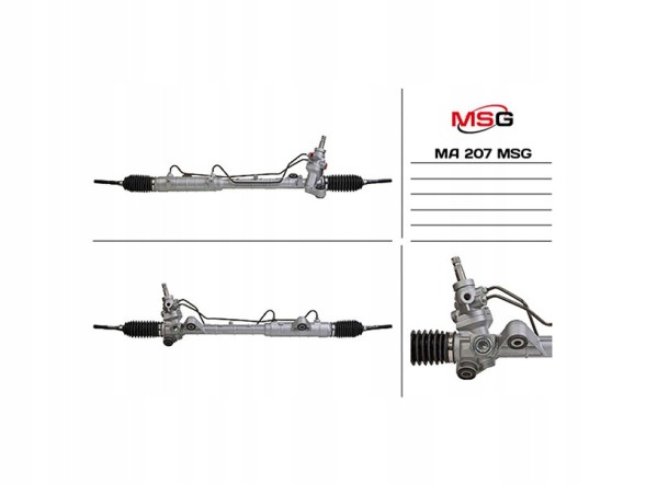 MSG MA207 Рульова передача з гідропідсилювачем Mazda 6 02-07