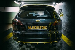 WLM Customs WLM-BLK101PG Кінець вихлопу WLM 101mm Black Straight Bold