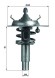 TX 106 90D MAHLE ORIGINAL Термостат