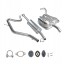 CHINA ZEST.08.374+08.014E Кінцевий глушник +центральний ford galaxy s-max 2.0 16в