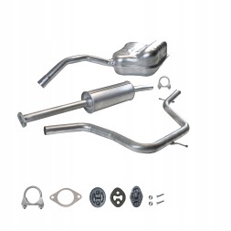 CHINA ZEST.08.374+08.014E Кінцевий глушник +центральний ford galaxy s-max 2.0 16в