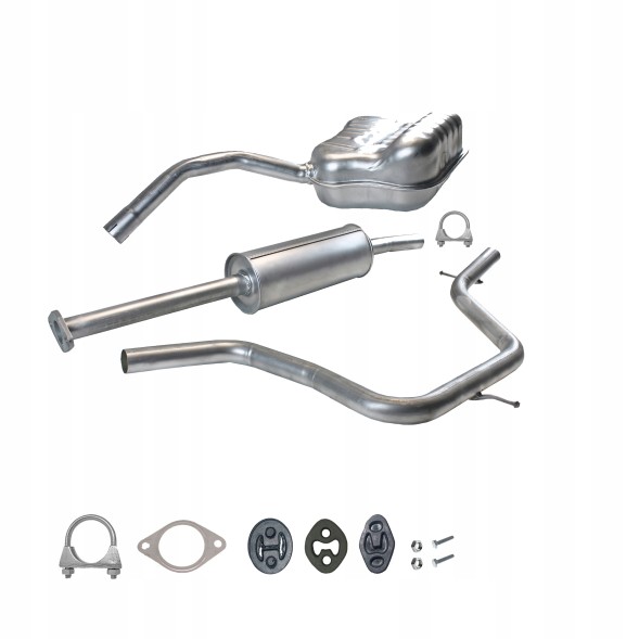 CHINA ZEST.08.374+08.014E Кінцевий глушник +центральний ford galaxy s-max 2.0 16в