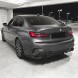Китай Dyfuzor Dokładka Zderzaka MPC BMW G20 G21 Дифузор BMW G20 G21 Чорний Глянець Накладка Бампера Пакет 320 330 Спойлер