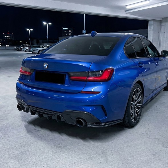 Китай Dyfuzor Dokładka Zderzaka MPC BMW G20 G21 Дифузор BMW G20 G21 Чорний Глянець Накладка Бампера Пакет 320 330 Спойлер