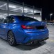 Китай Dyfuzor Dokładka Zderzaka MPC BMW G20 G21 Дифузор BMW G20 G21 Чорний Глянець Накладка Бампера Пакет 320 330 Спойлер