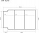 Golden Group 5904533618648 Матрац Auto-Projekt для VW Multivan T5/T6 185x148x6 см