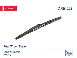 DRB 028 DENSO Задня щітка склоочисника Denso Rear 280мм