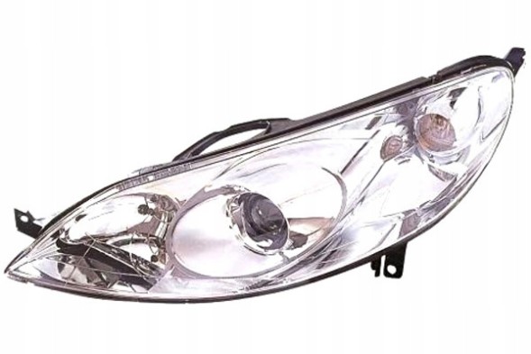 Abakus 550-1134R-LD-EM Фара peugeot 407 03.04-07.05 пр депо