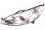 Abakus 550-1134R-LD-EM Фара peugeot 407 03.04-07.05 пр депо