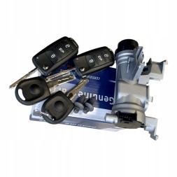 Blic 1K0905851B NOWA KOMPLETNA STACYJKA BECZKA BLOKADA ZAPŁONU 4 KLUCZYKI 2 PILOTY SKODA OCTAVIA II LIFT 1Z3 1Z5 2008- 2009 2010 2011 2012 2013 2014 2015 1K0905851b нова комплектна станція 4ключі 2 пульта дистанційного керування skoda octavia ii ліфт
