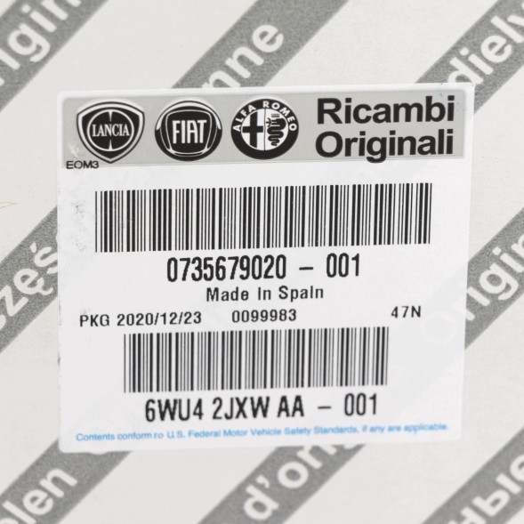Fiat OE Перемикач рульової колонки Fiat OE 735756489