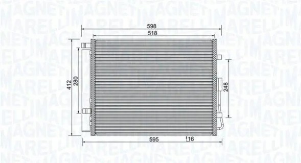 MAGNETI MARELLI 350203984000 Засіб для очищення радіатора кондиціонера 350203984000