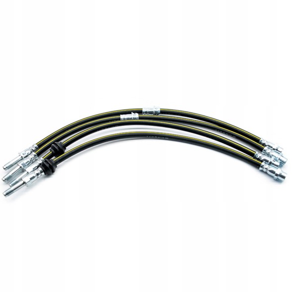 PiterParts 10234130005 Przewody hamulcowe miedziane elastyczne przód tył BMW E46 Мідні гальмівні шланги гнучкі PiterParts передні + задні BMW E46