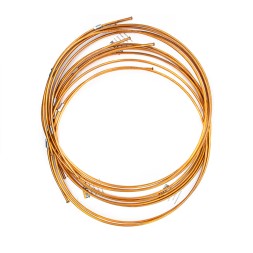 PiterParts 10234130005 Przewody hamulcowe miedziane elastyczne przód tył BMW E46 Мідні гальмівні шланги гнучкі PiterParts передні + задні BMW E46