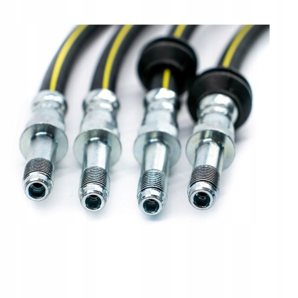 PiterParts 10234130005 Przewody hamulcowe miedziane elastyczne przód tył BMW E46 Мідні гальмівні шланги гнучкі PiterParts передні + задні BMW E46