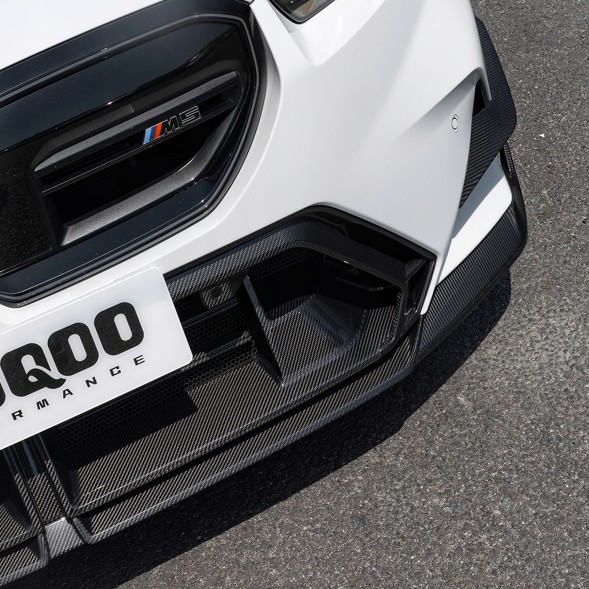 Китай T-489 Карбоновий спліттер переднього бампера для BMW M5 G90 / G99 в стилі SOOQOO B
