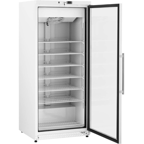 Китай WEW-SC-HP-1017412 Морозильна шафа Royal Catering 580л 492Вт зі скляними дверцятами 7 полиць для гастрономії