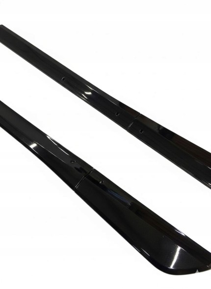 Ikon Motorsports JGD-CHALL15-SSV4GB Накладки на пороги V4 – Чорний Глянець DODGE CHALLENGER 2015-2023