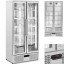 Китай WEW-SC-HP-1018645 Барний холодильник Royal Catering, 2-дверний, 458 л, 295 Вт, сріблястий