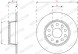 Ferodo DDF2825C 2X гальмівний диск задній ddf2825c ferodo audi seat