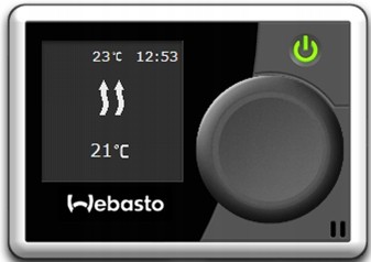 Webasto CEL852 Електронний годинник Webasto MultiControl HD з TFT-дисплеєм
