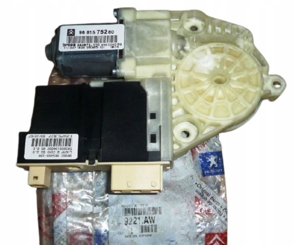 PSA 9221.AW Моторчик склопідйомника лівий 9221AW Citroen C4