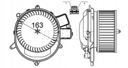 Mahle AB 231 000S Повітродувний вентилятор припливу ab 231 000s mahle