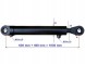 Ol-Mot Kutno 50x28x400-630 Силовий циліндр двосторонній висувний 400 мм