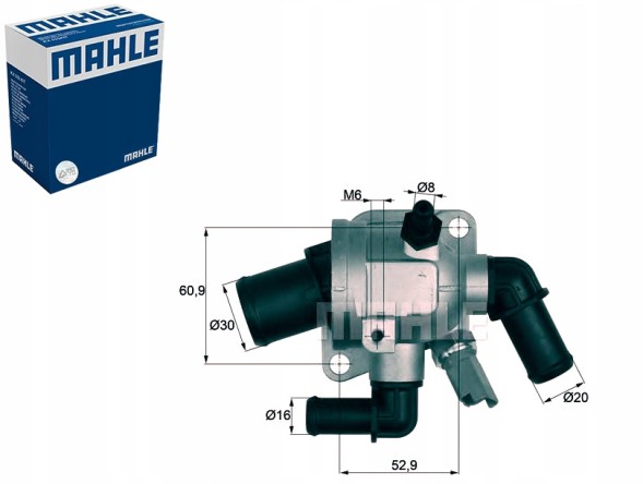 Mahle MAHTI 173 88(iMOTO) Термостат fiat 88c 1,3jtd 05- mahle + набір водія #37