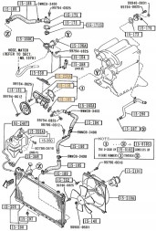 Mazda OE B6BF-15-010F ВОДЯНИЙ НАСОС MAZDA MX-5 NA NB 1.8 B6BF15010F ОРИГ.