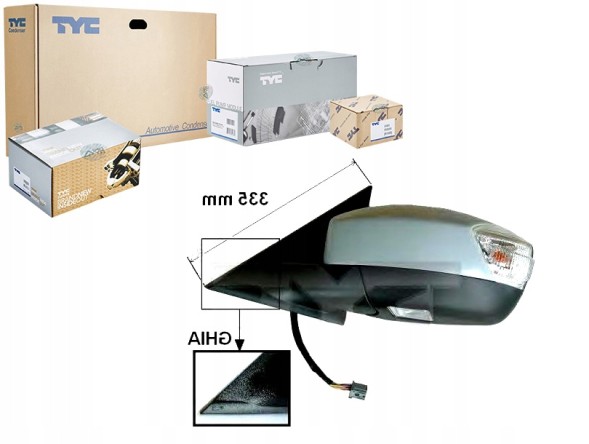 TYC TYC310-0120/RS3 ДЗЕРКАЛО TYC 10244811 1869817