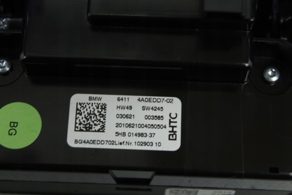BMW OE 4A0EDD7 64114A0EDD7 9855413 64119855413 ПАНЕЛЬ КОНДИЦІОНУВАННЯ ПОВІТРЯ BMW G42 G20 G21 G22 G23 G26 G01 X3 G02 X4 LCI G29 Z4