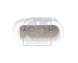AD BRAKE VIC-195506 Розширювальний бачок охолоджуючої рідини для MERCEDES C (W206), C