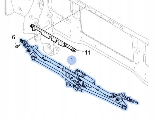 Китай МЕХАНІЗМ ОЧИЩУВАЧА З МОТОРОМ SCANIA RSPG NGS 2561570 BB